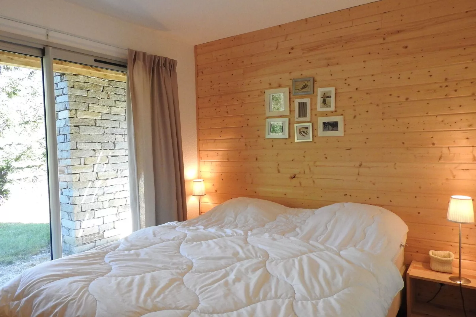 Spacious chalet in Villarodin-Bourget-Bedroom