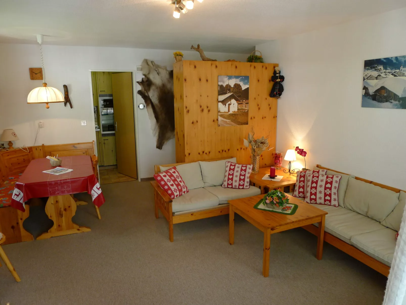 inside