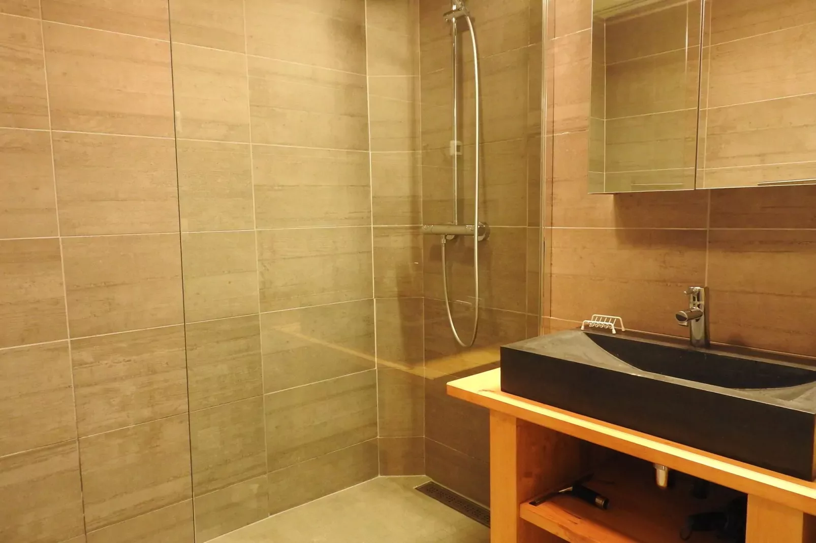 Spacious chalet in Villarodin-Bourget-Bathroom