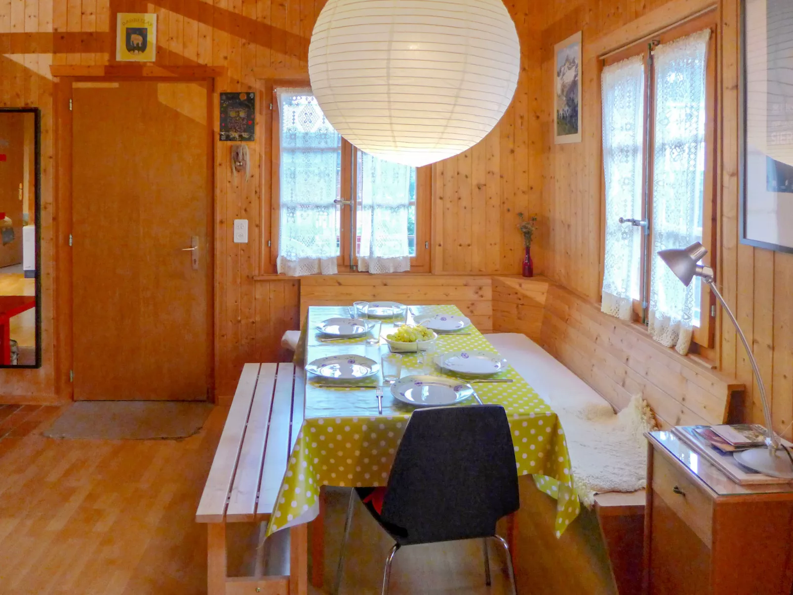 inside