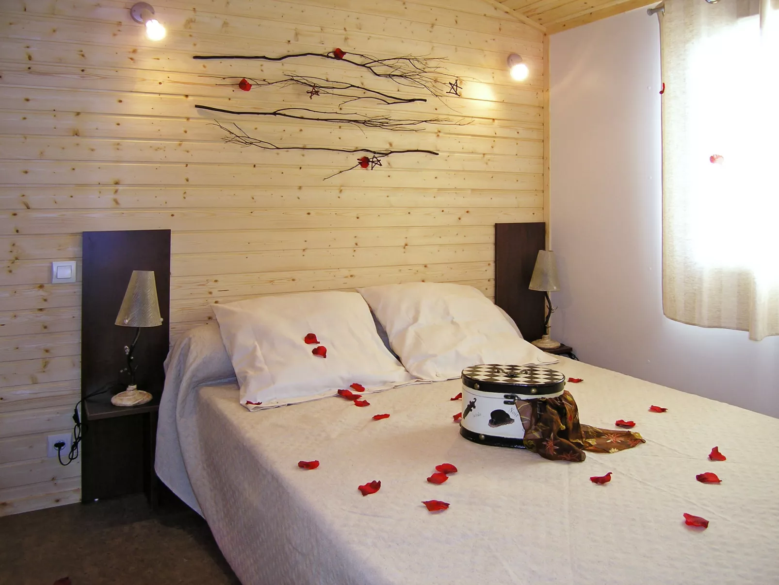 Les Hameaux de Miel-Chalet 6 pers.-Dedans