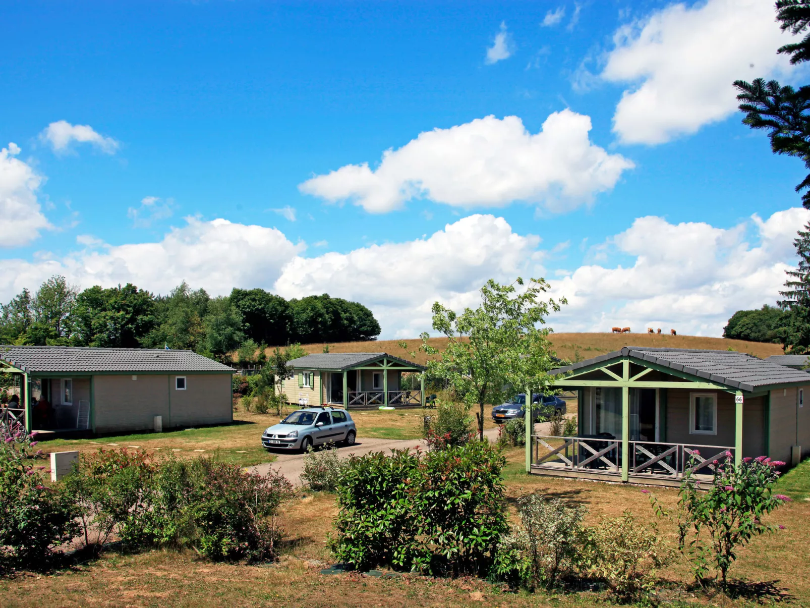 Les Hameaux de Miel-Chalet 6 pers.-Dehors