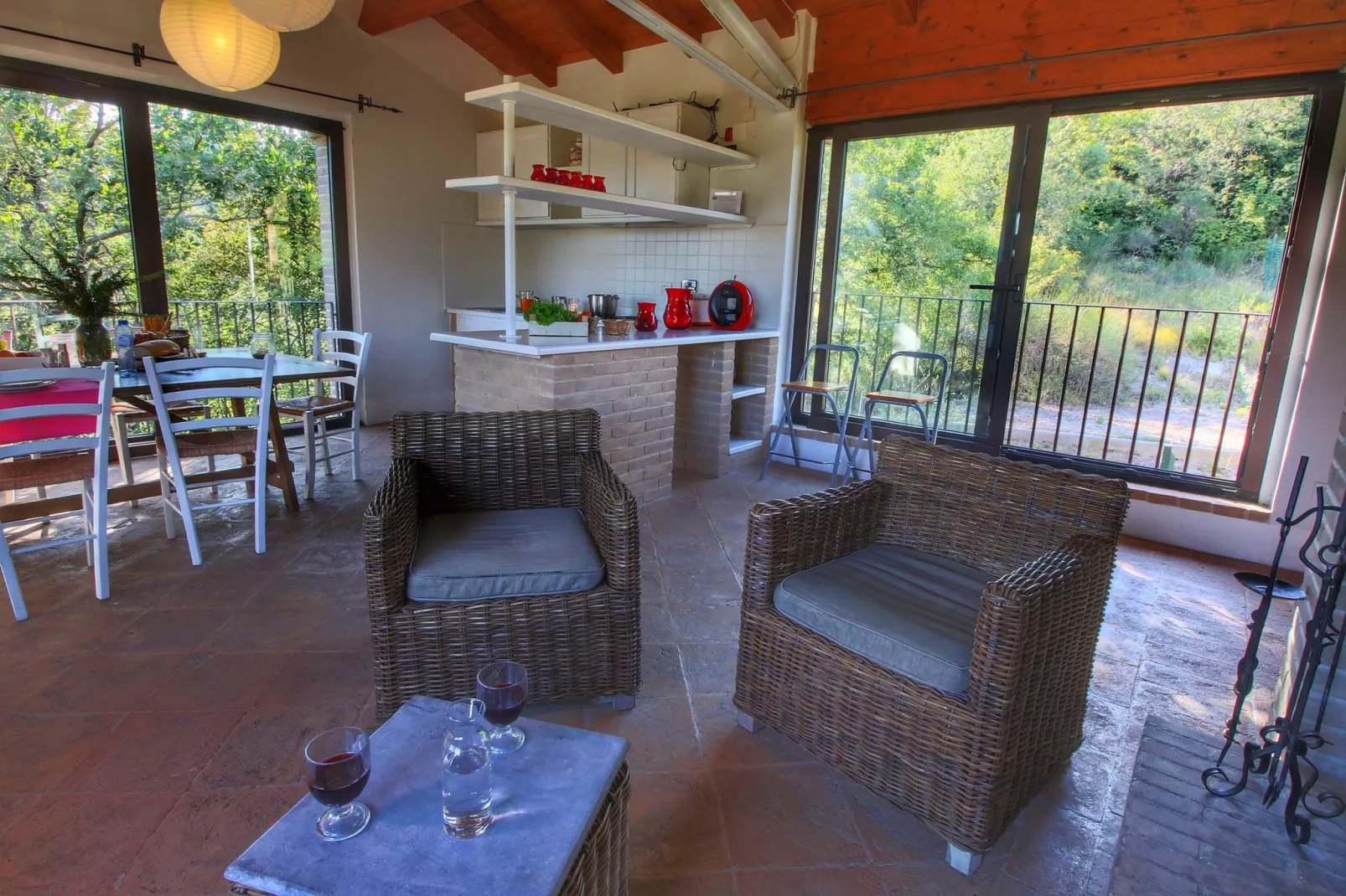 Villa Fata Morgana-Living room