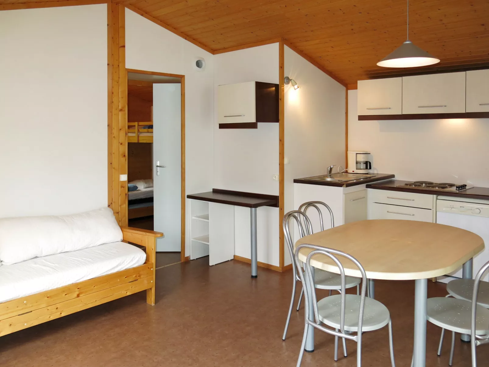 Les Hameaux de Miel-Chalet 4 pers.-Inside