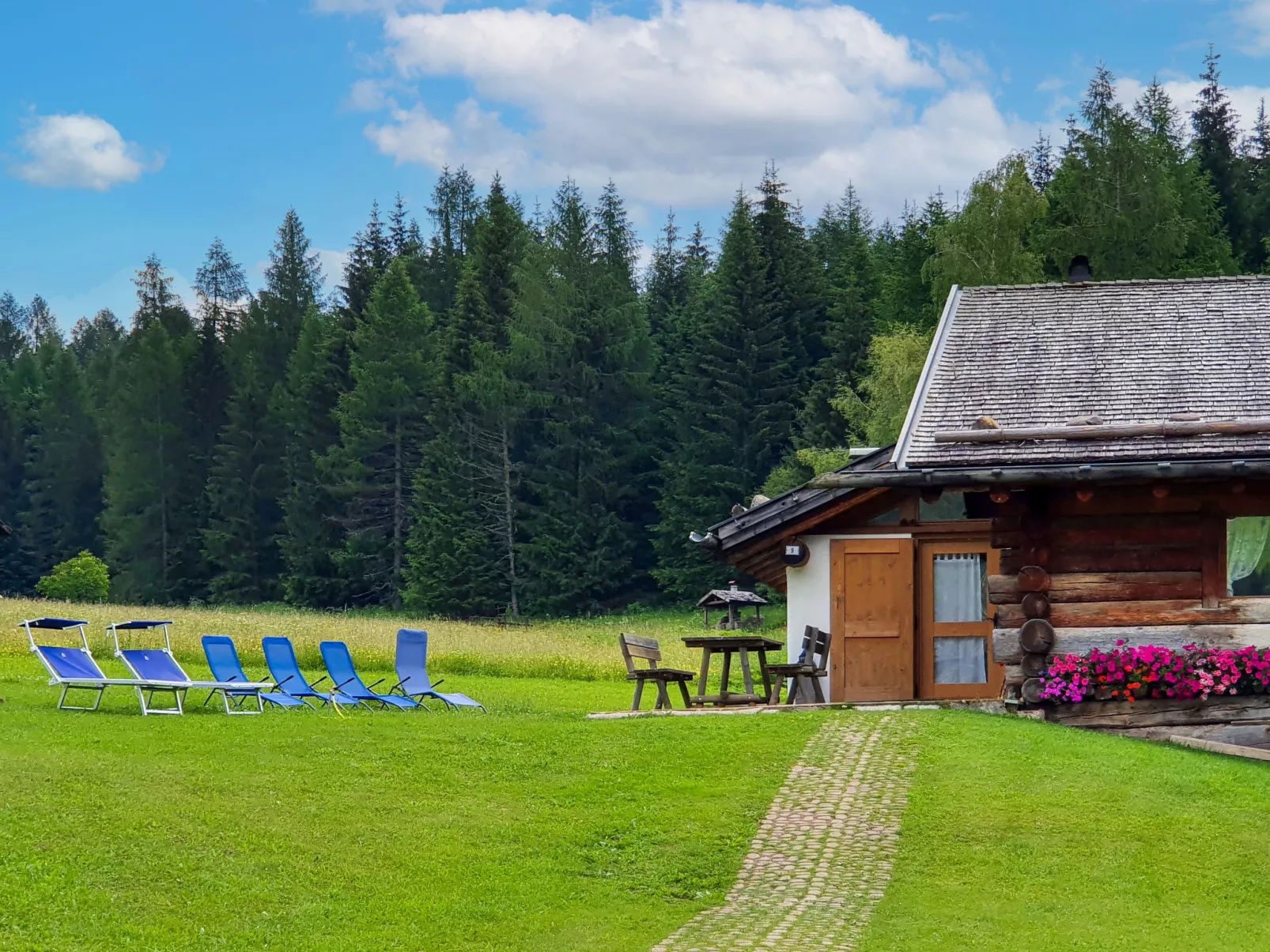 Chalet "Baita Tabià" Dolomites-Outside