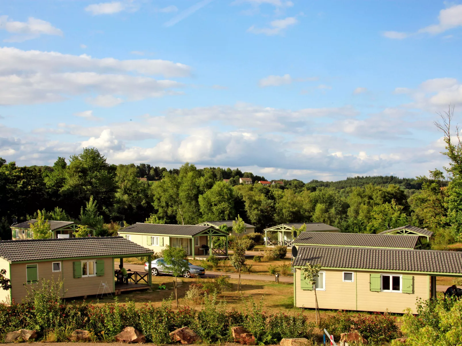 Les Hameaux de Miel-Chalet 4 pers.-Outside