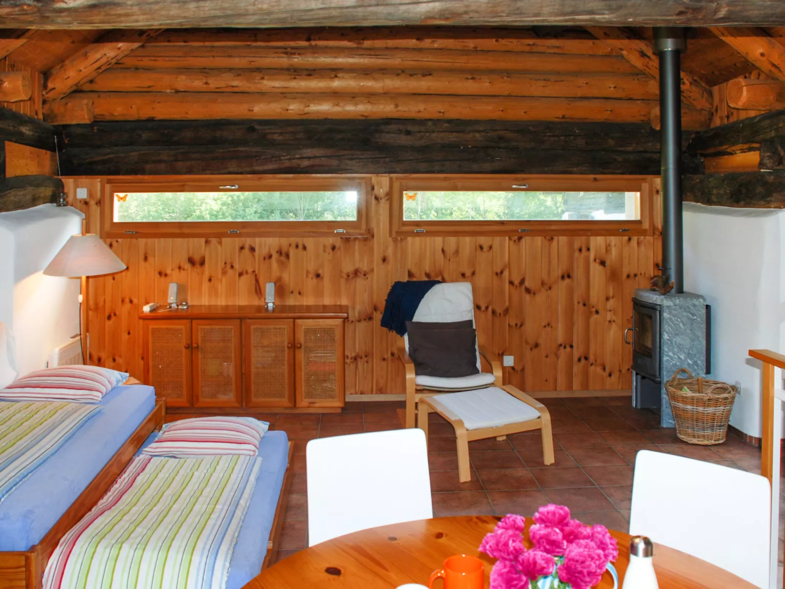 inside