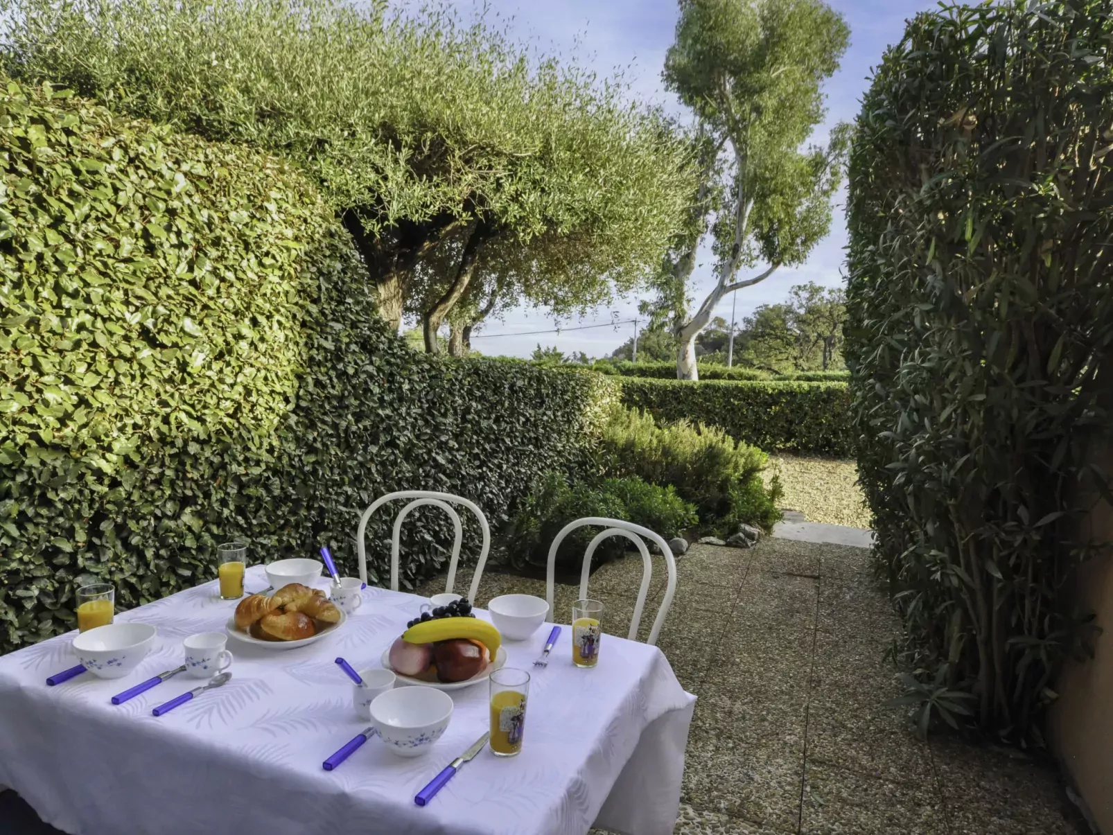 Les Jardins de la Mer-Draußen