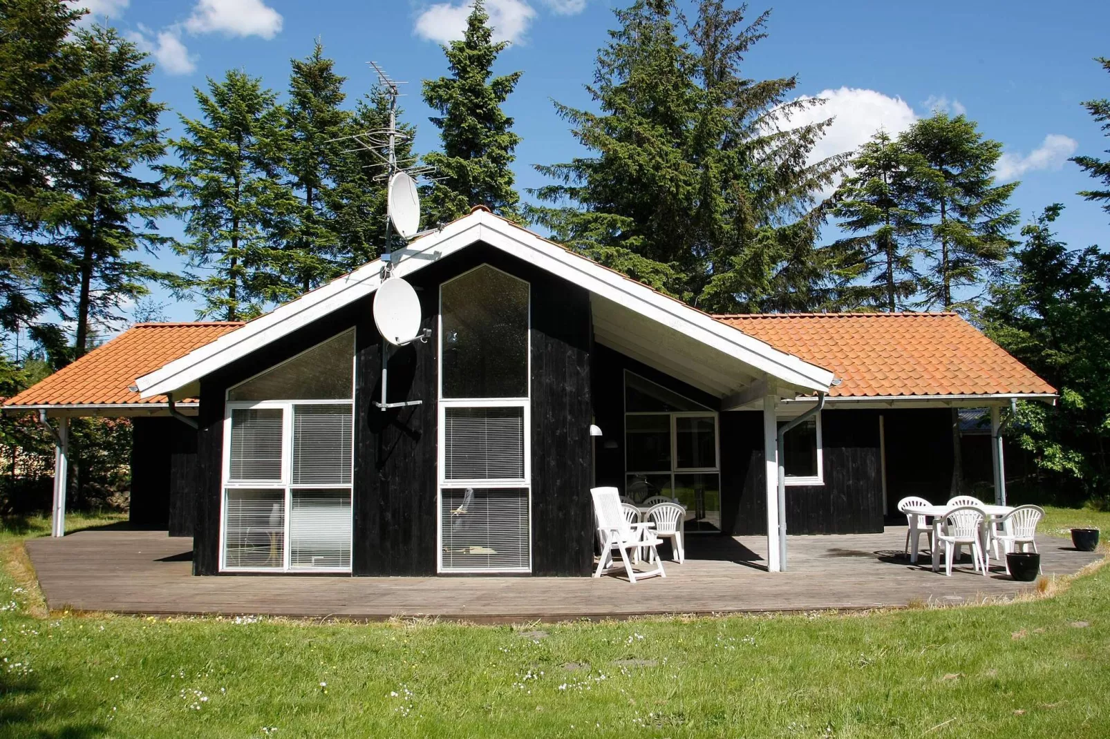 12 Personen Ferienhaus in Hals-By Traum-Außenbereich