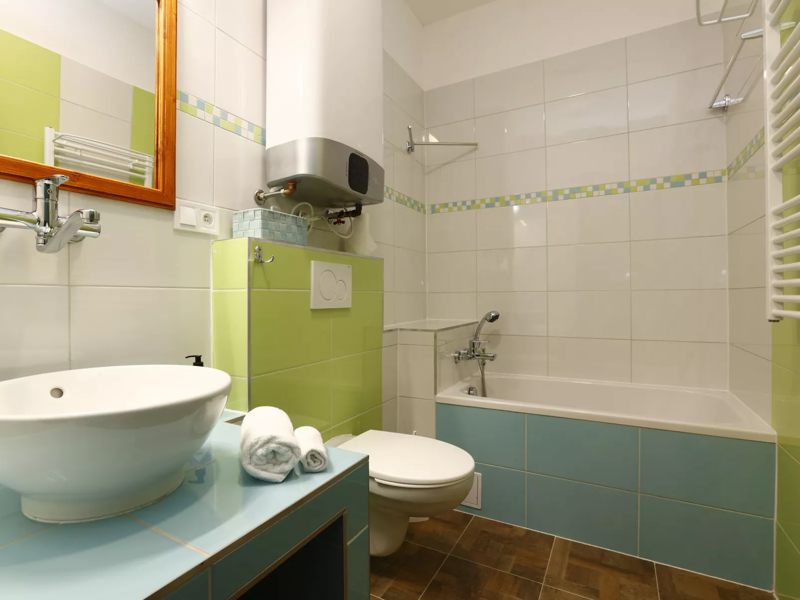 Protržená přehrada Bílá Desná-Drinnen