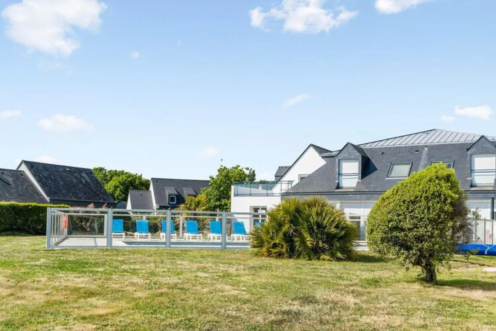 Residence La Voile d'Or L'Ile-aux-Moines // OVO12 - Studio 2 Standard - Terasse ou balcon-Außenbereich Sommer