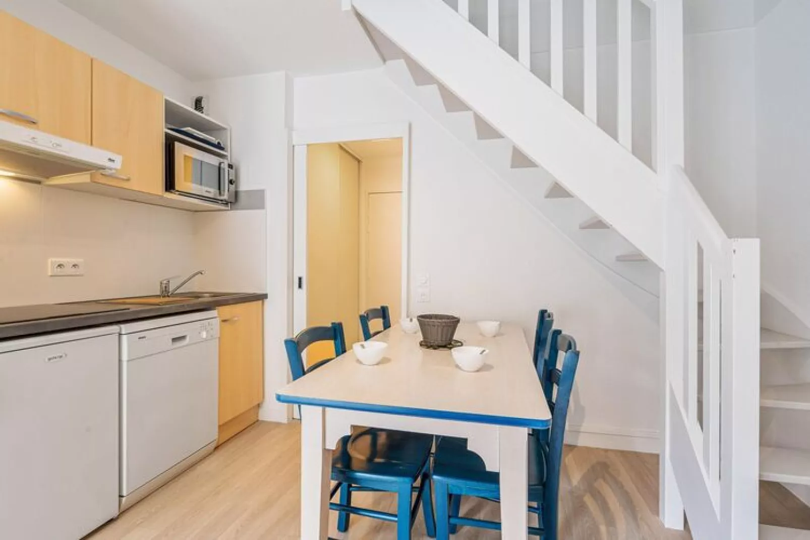 Residence La Voile d'Or L'Ile-aux-Moines // OVO12 - Studio 2 Standard - Terasse ou balcon-Wohnzimmer