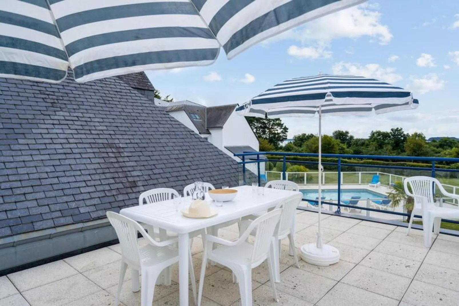 Residence La Voile d'Or L'Ile-aux-Moines // OVO12 - Studio 2 Standard - Terasse ou balcon-Terrassenbalkon