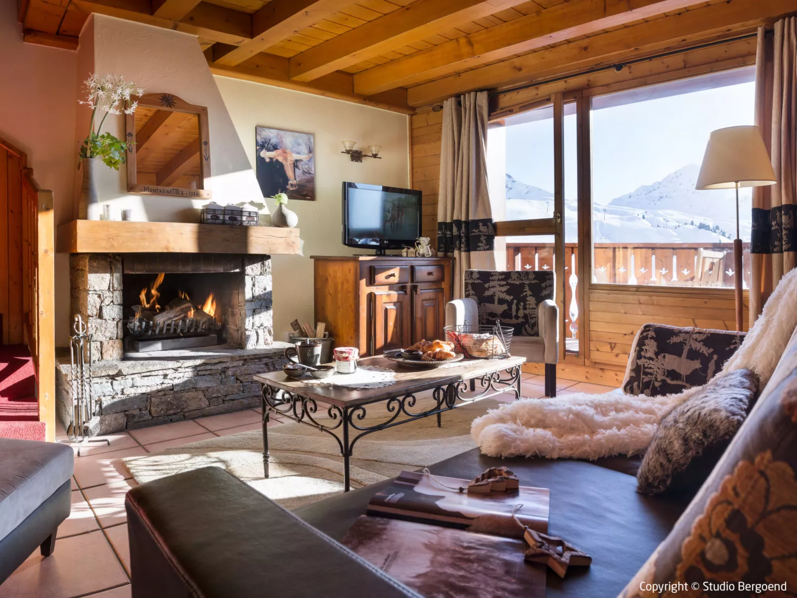 Le Chalet des Cimes-Dedans
