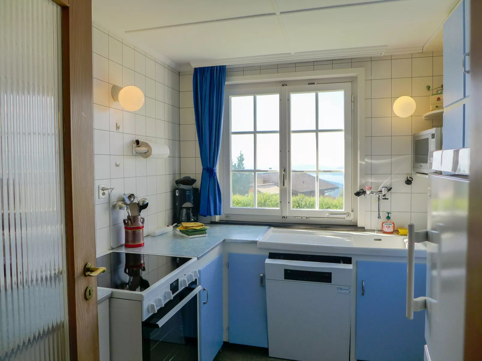 Panoramablick-Drinnen