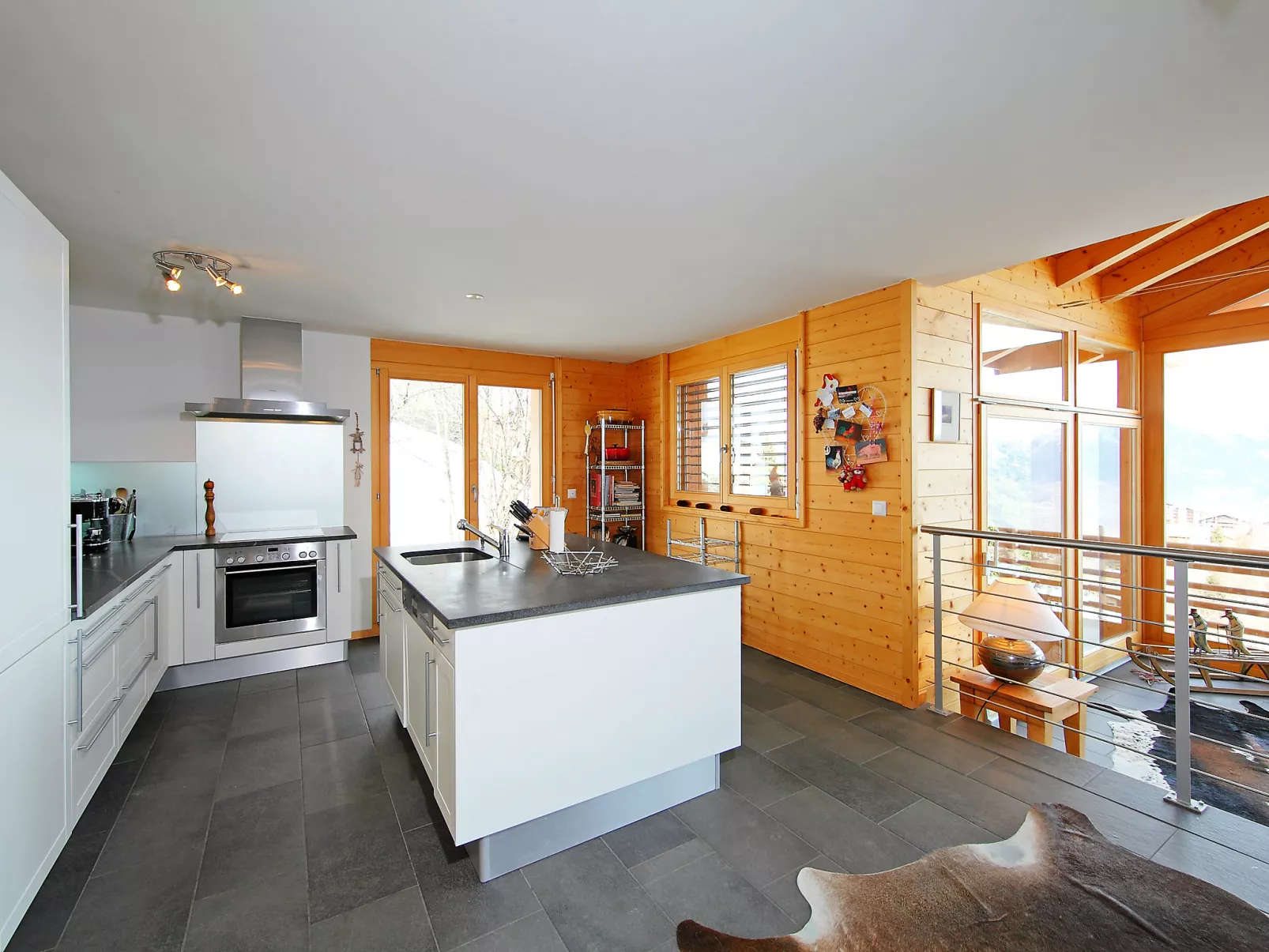 Chalet Arvine-Inside