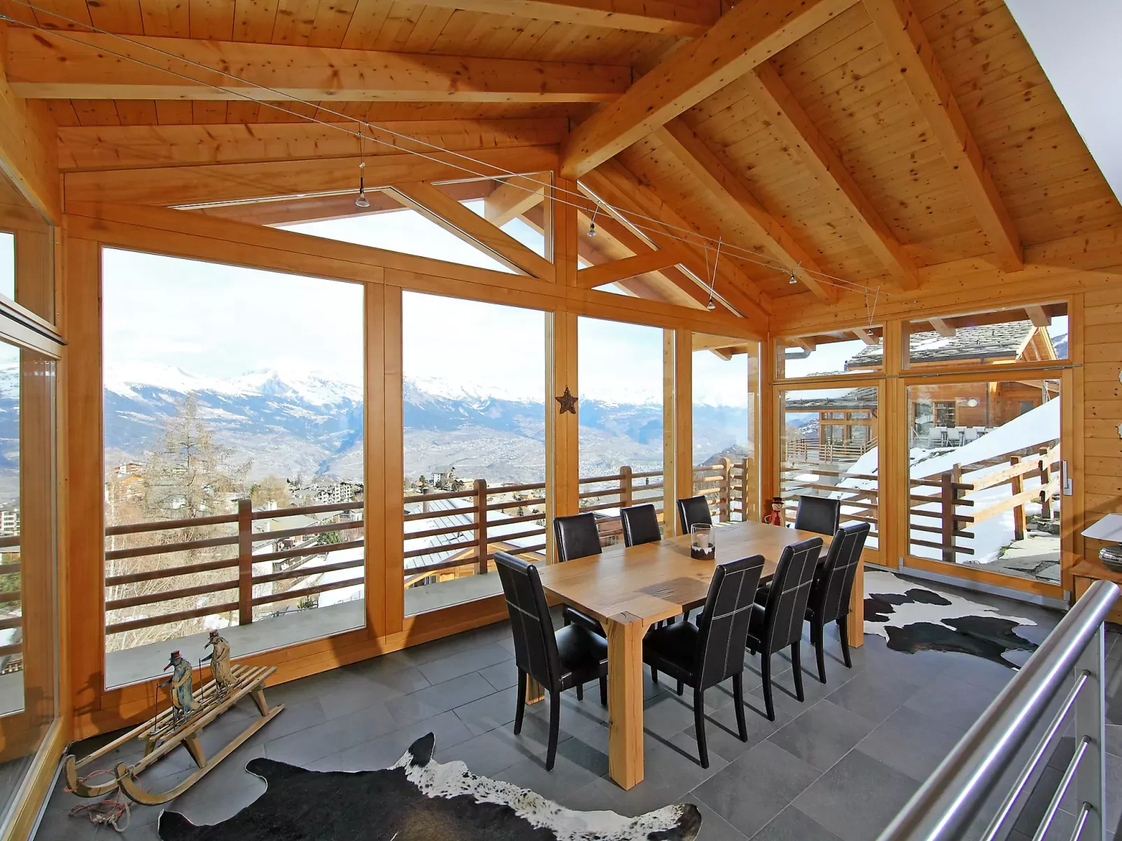 Chalet Arvine-Inside