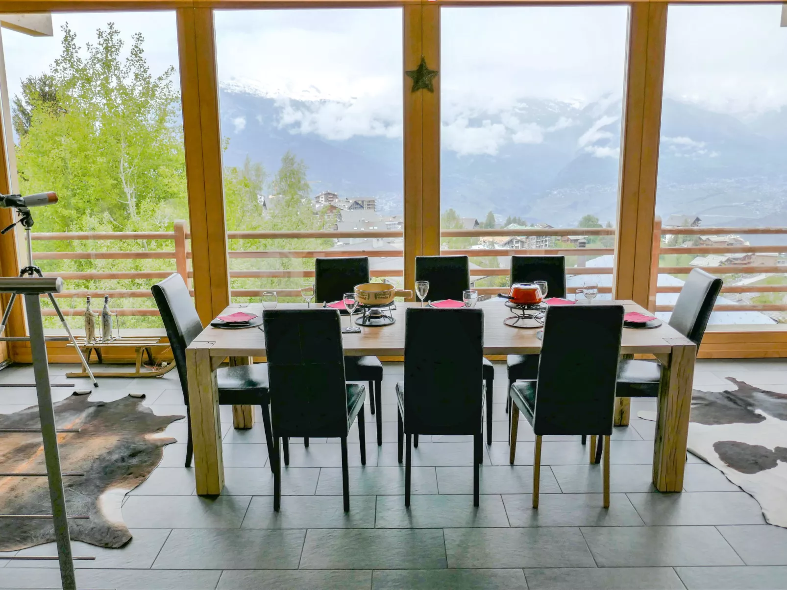 Chalet Arvine-Inside