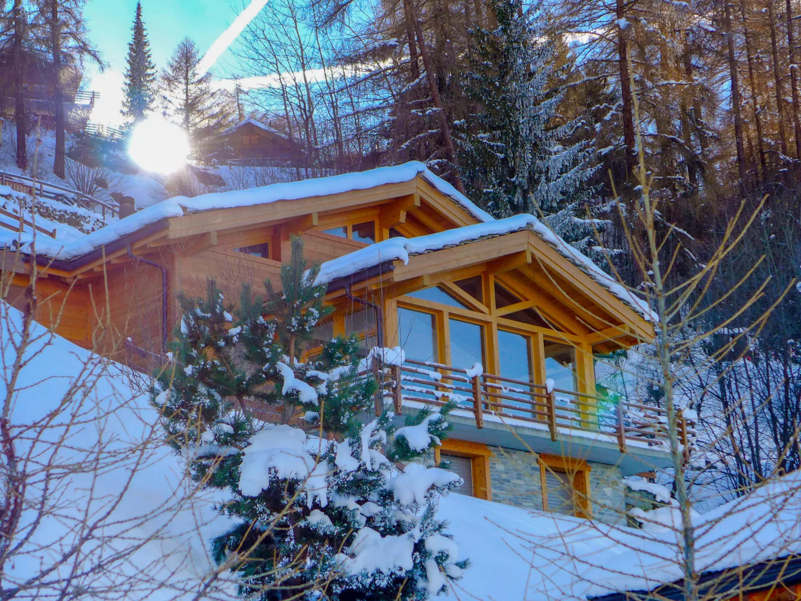 Chalet Arvine-Outside