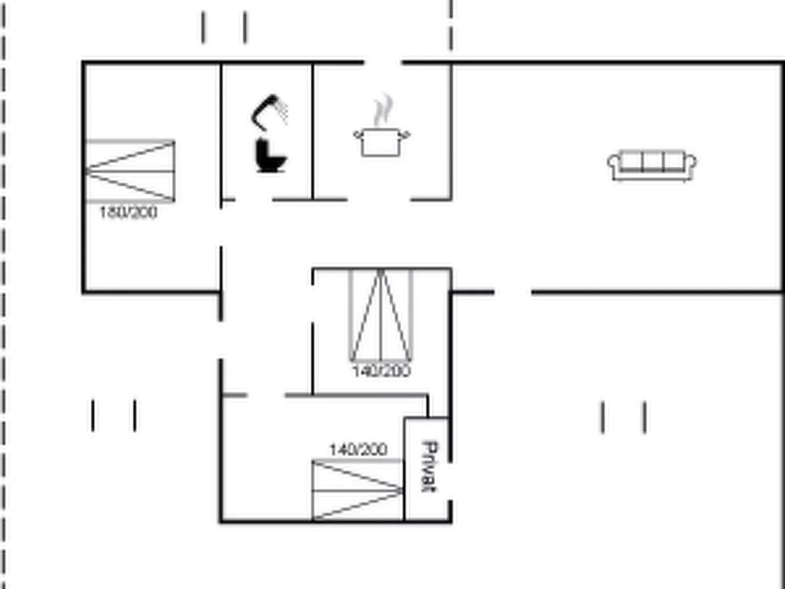 "Lillan" - 250m from the sea-Inside