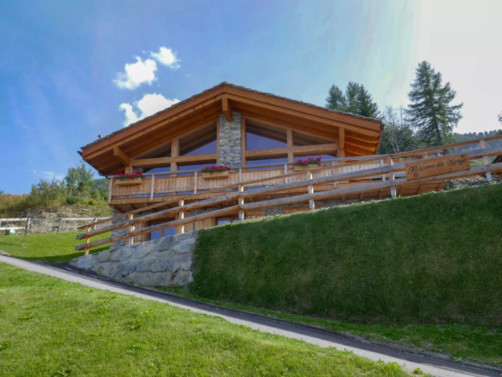 Chalet Flocon de Neige-Draußen