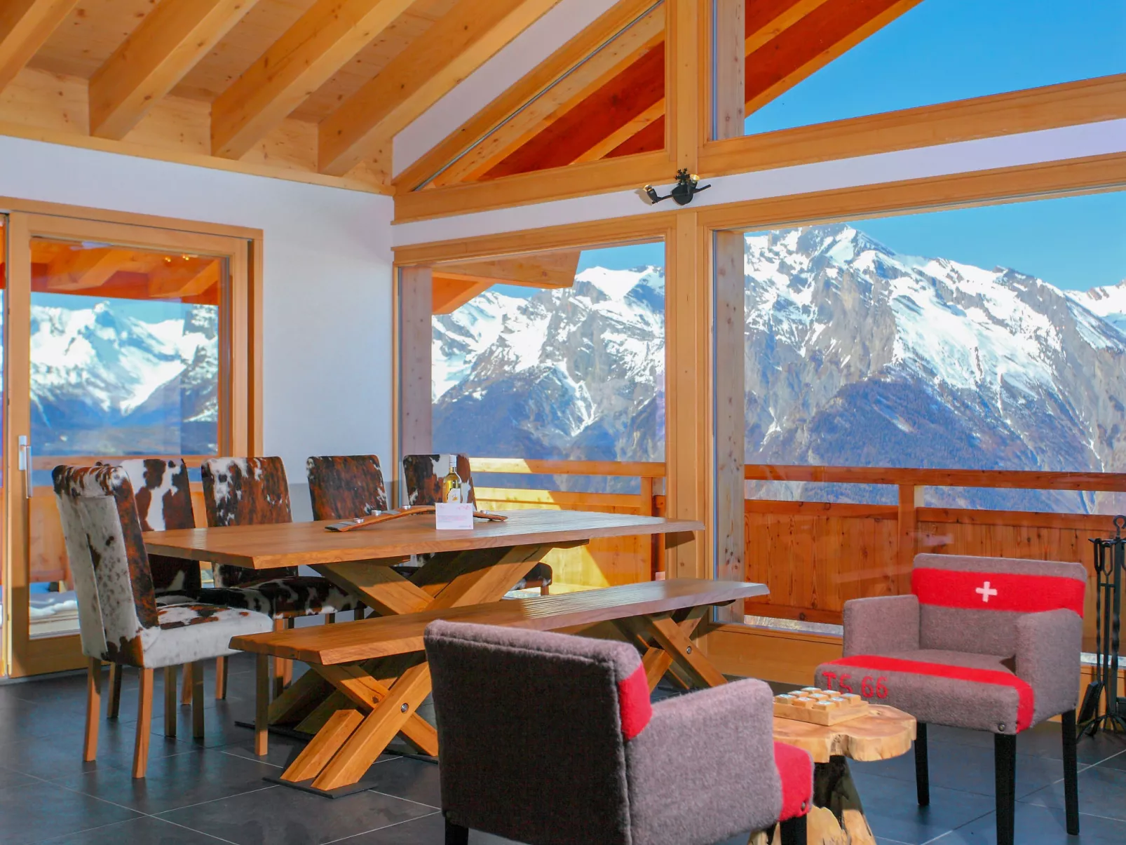 Chalet Flocon de Neige-Drinnen
