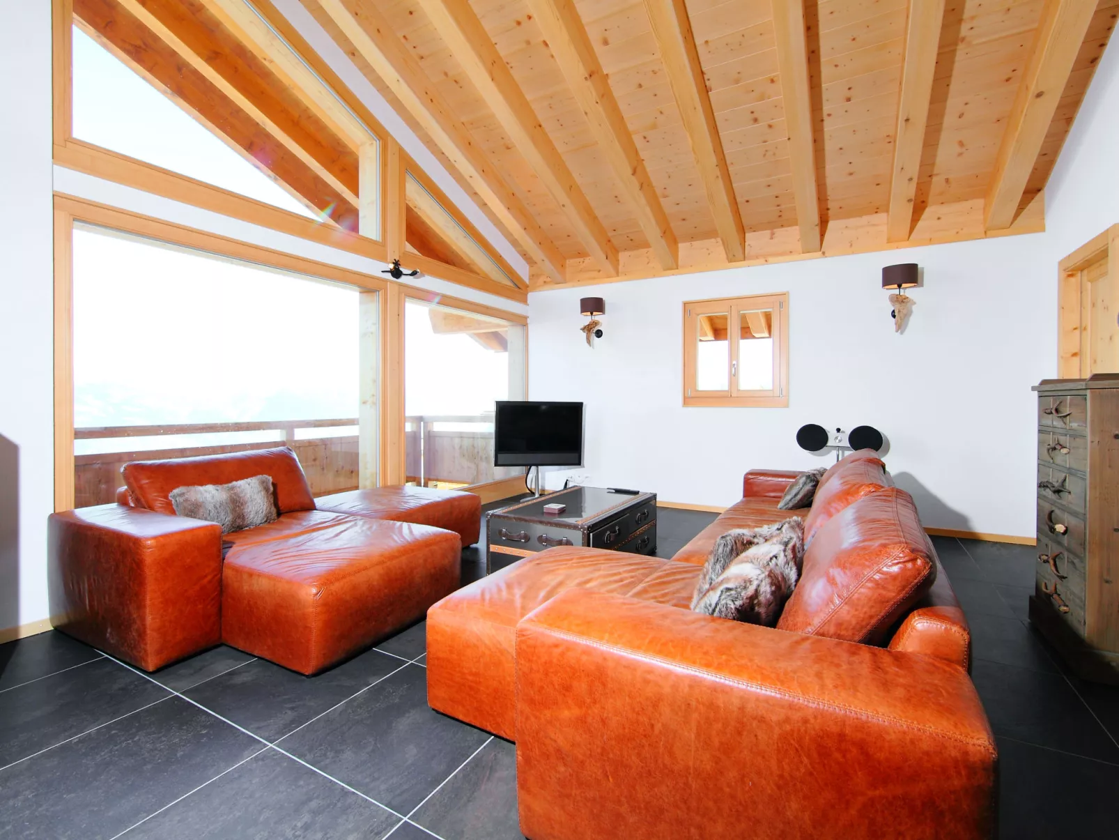 Chalet Flocon de Neige-Drinnen