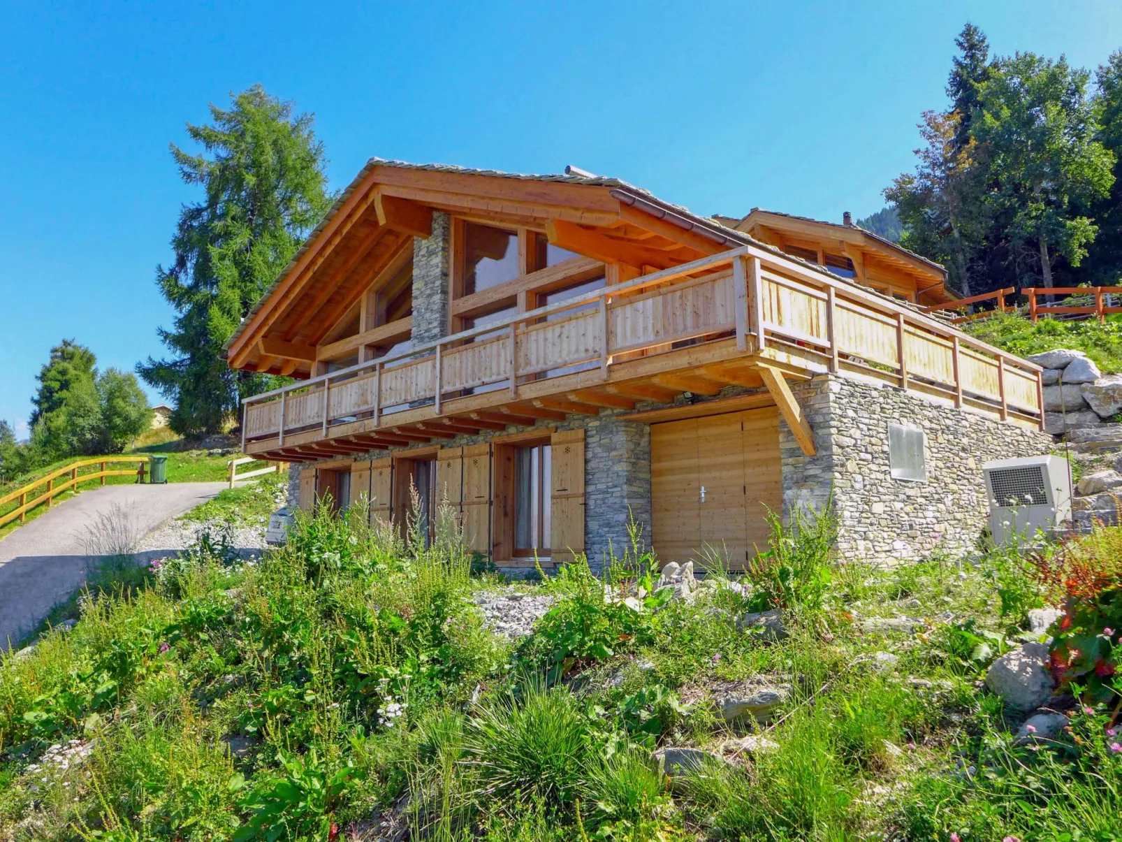 Chalet Flocon de Neige-Draußen