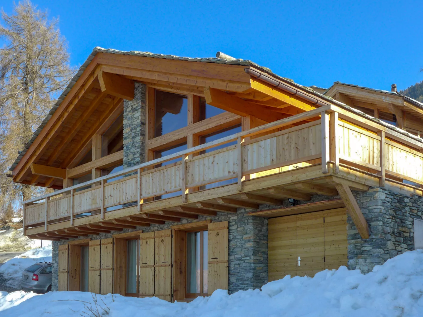 Chalet Flocon de Neige-Draußen