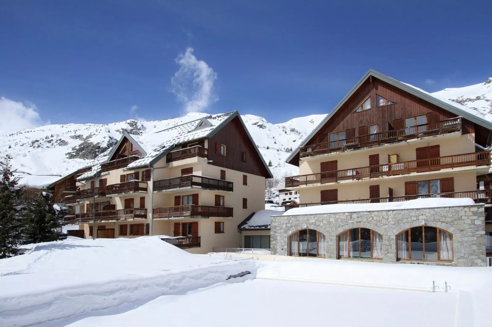 Residence Les Sybelles 2-Exterior winter