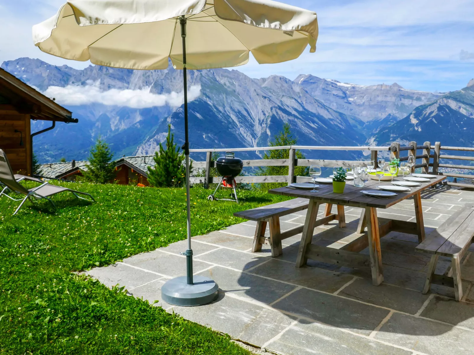 Chalet Jadi-Draußen