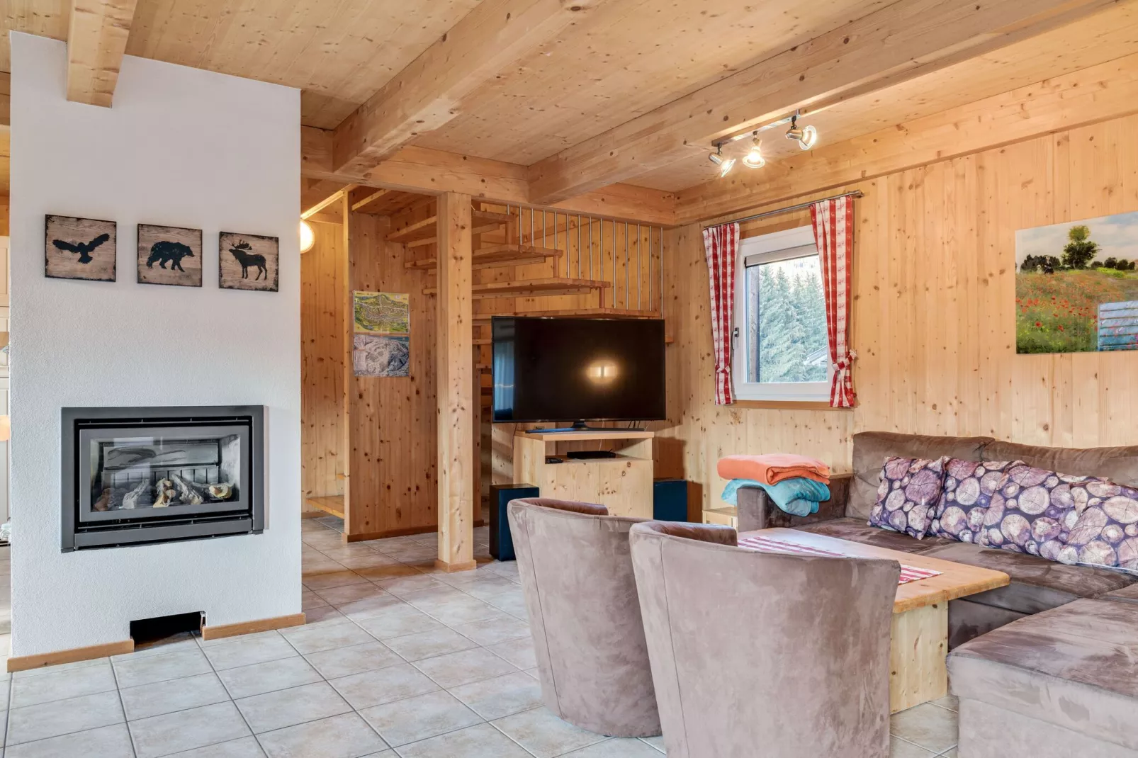 Chalet Murau-Living room