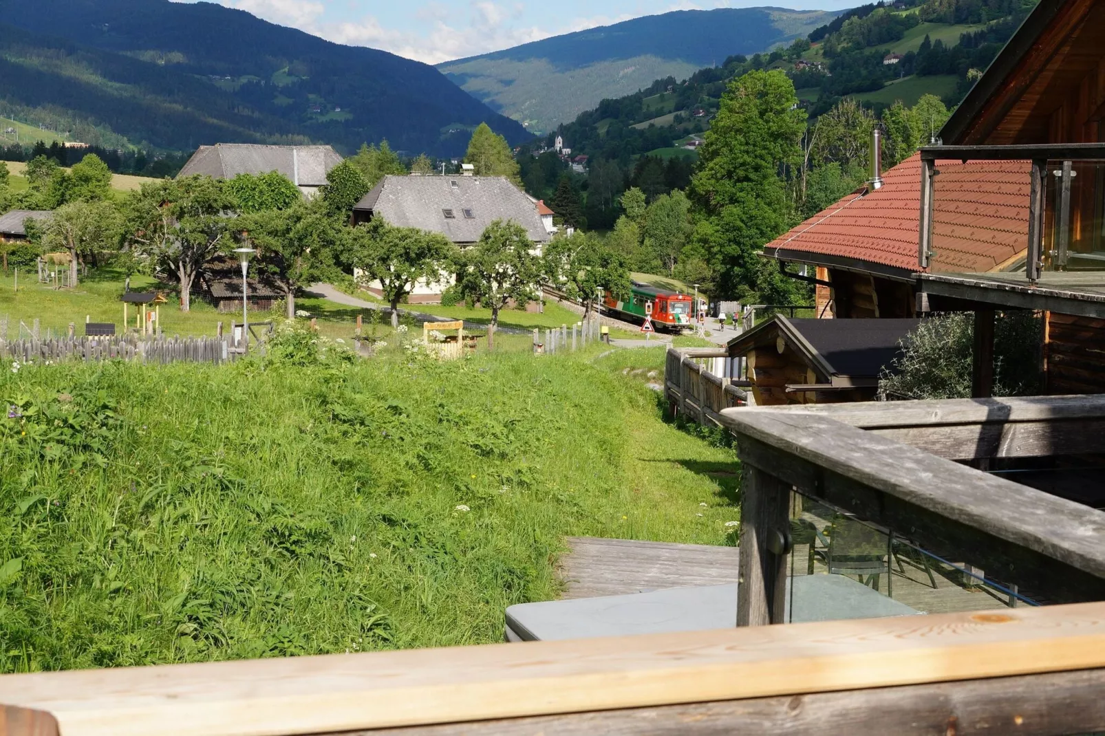 Chalet Murau-View in summer