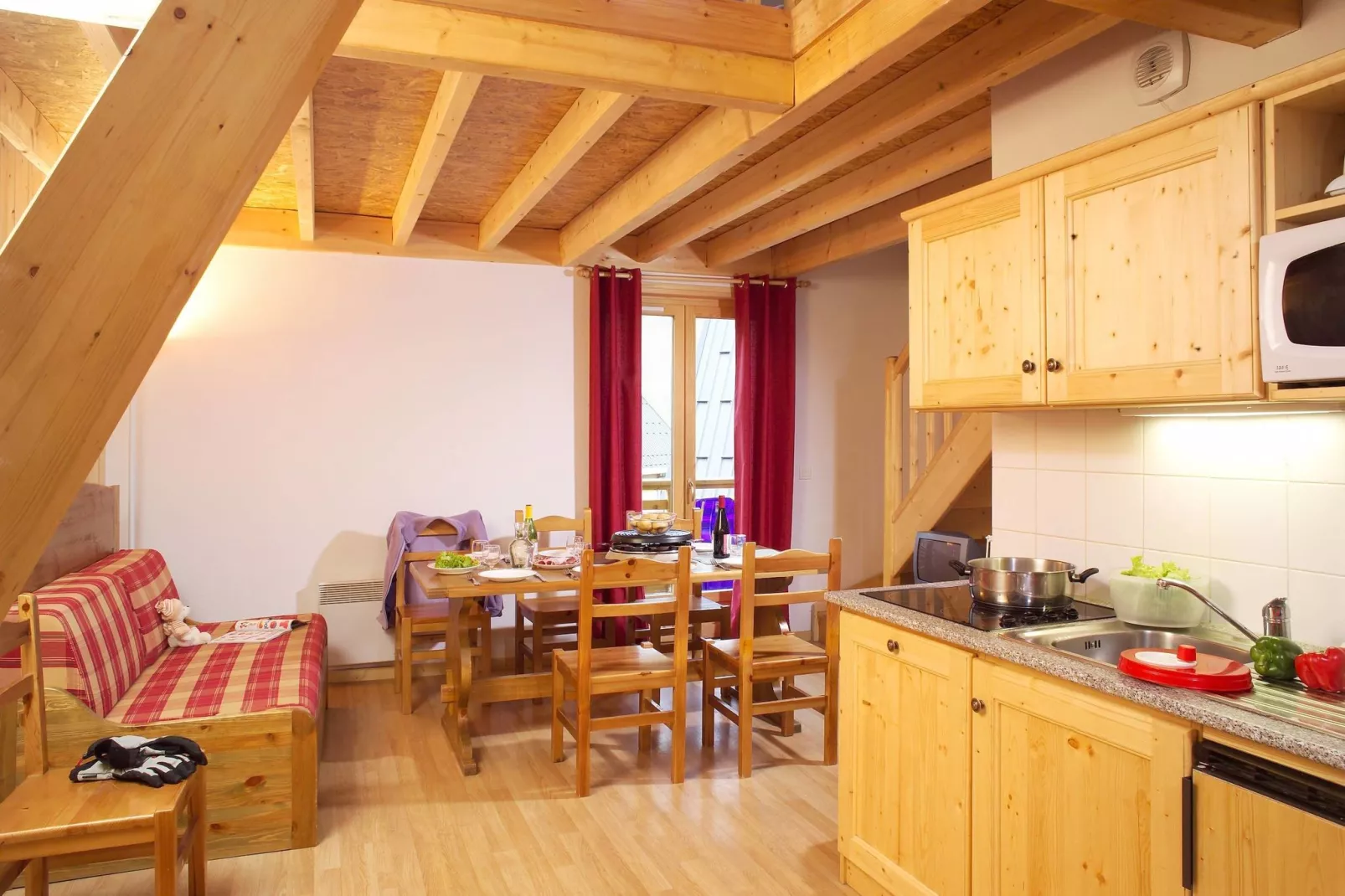 Les Fermes de Saint Sorlin 5-Living room