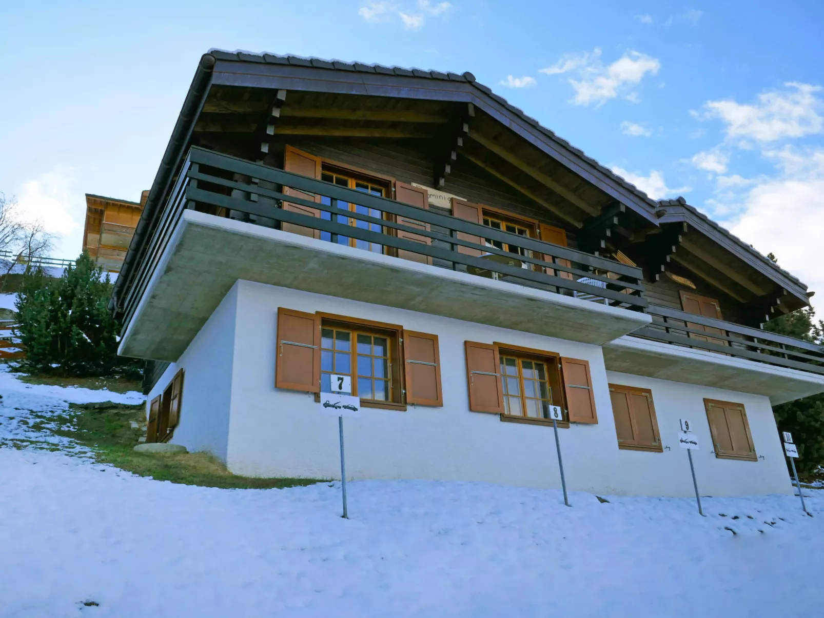 Chalet Dominique-Draußen