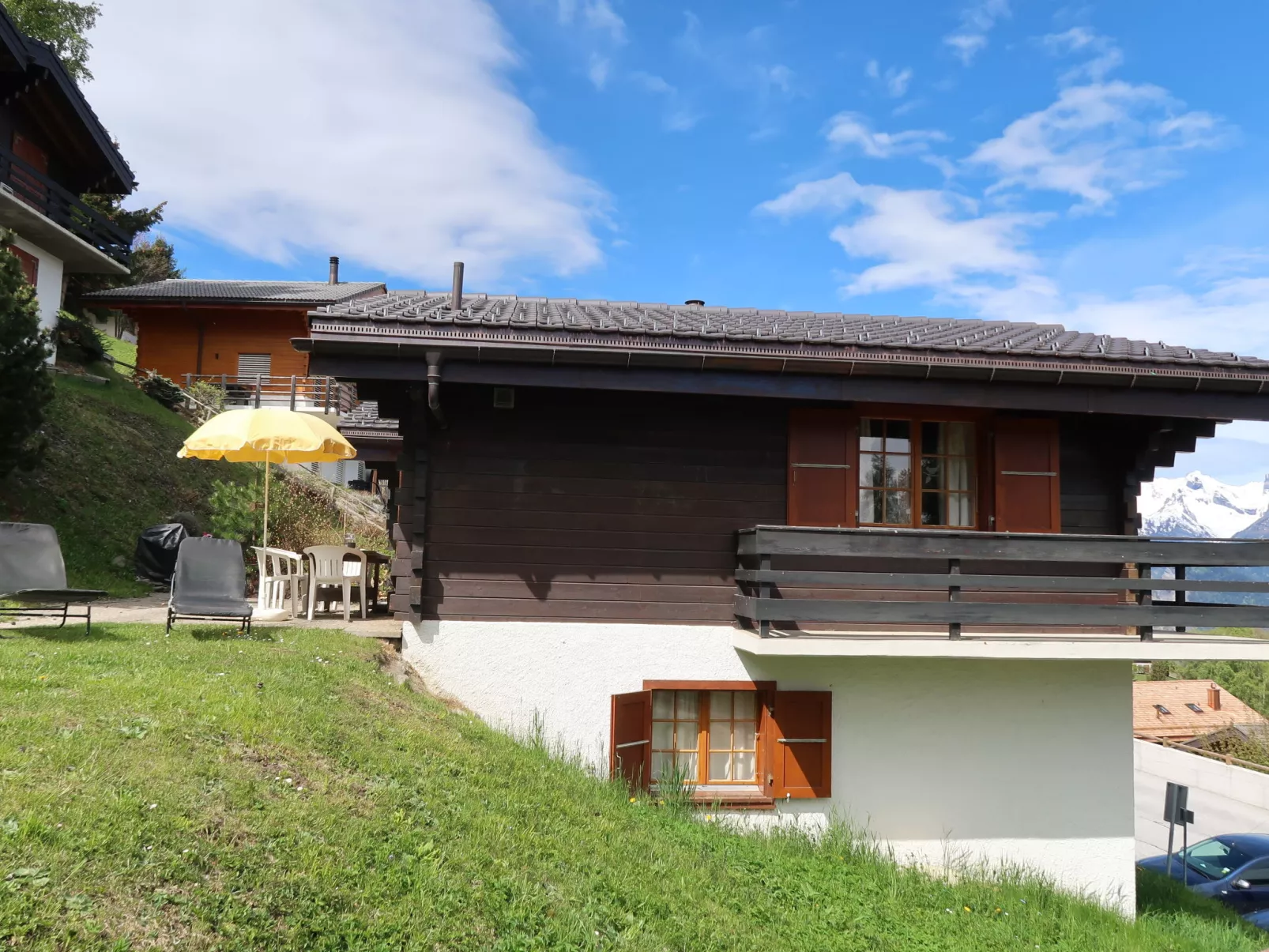 Chalet Dominique-Draußen