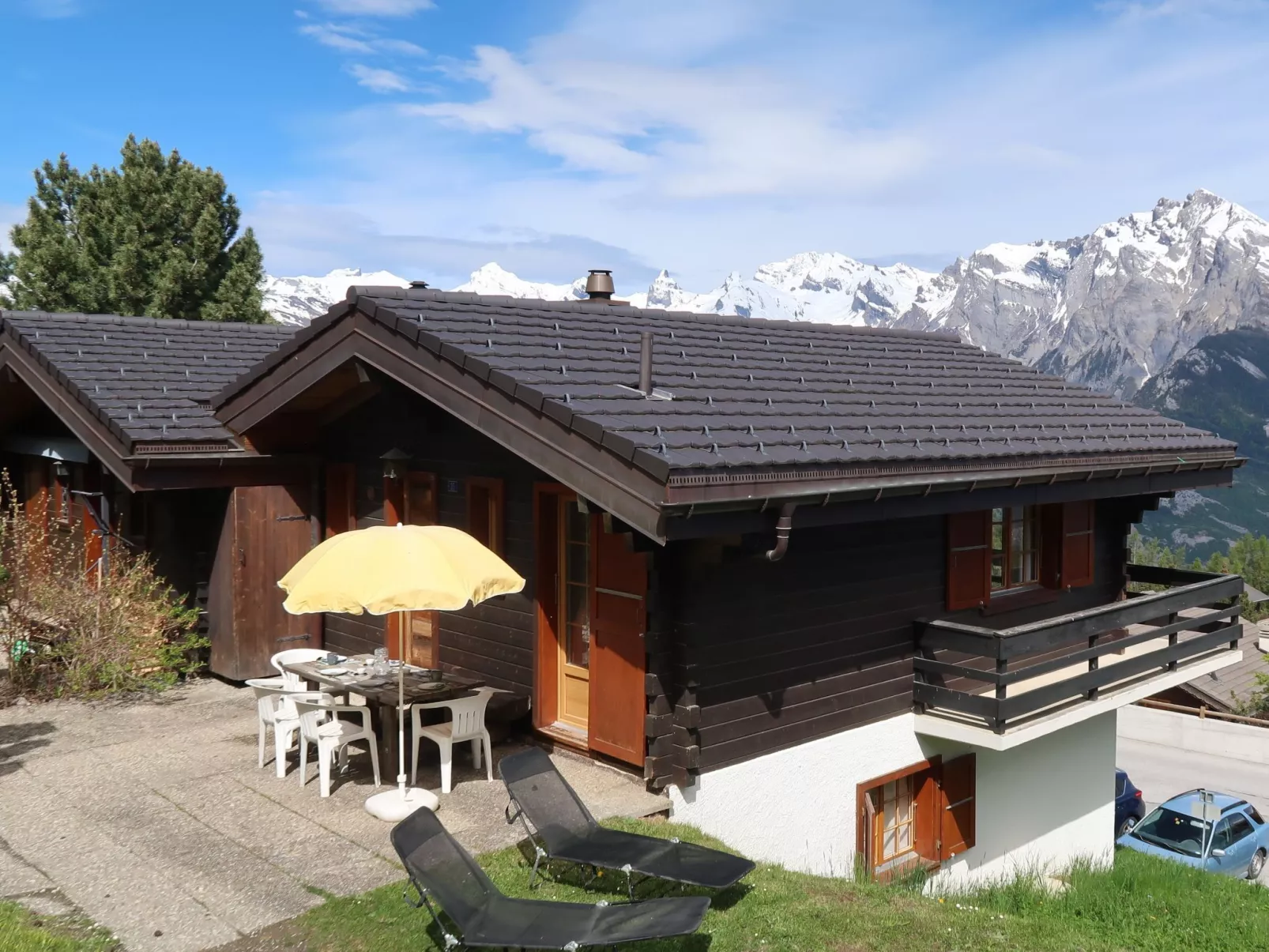 Chalet Dominique-Draußen