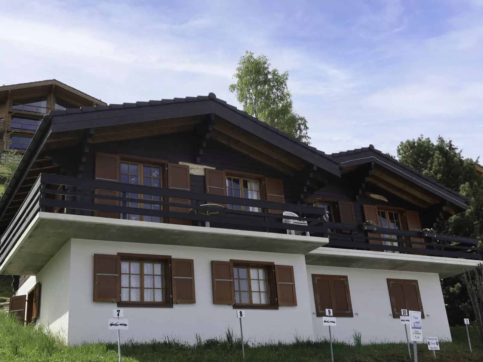 Chalet Dominique-Draußen