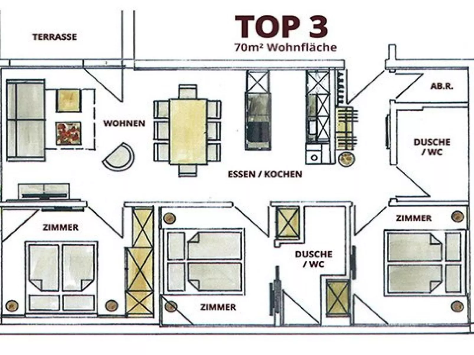 Top 3-Drinnen