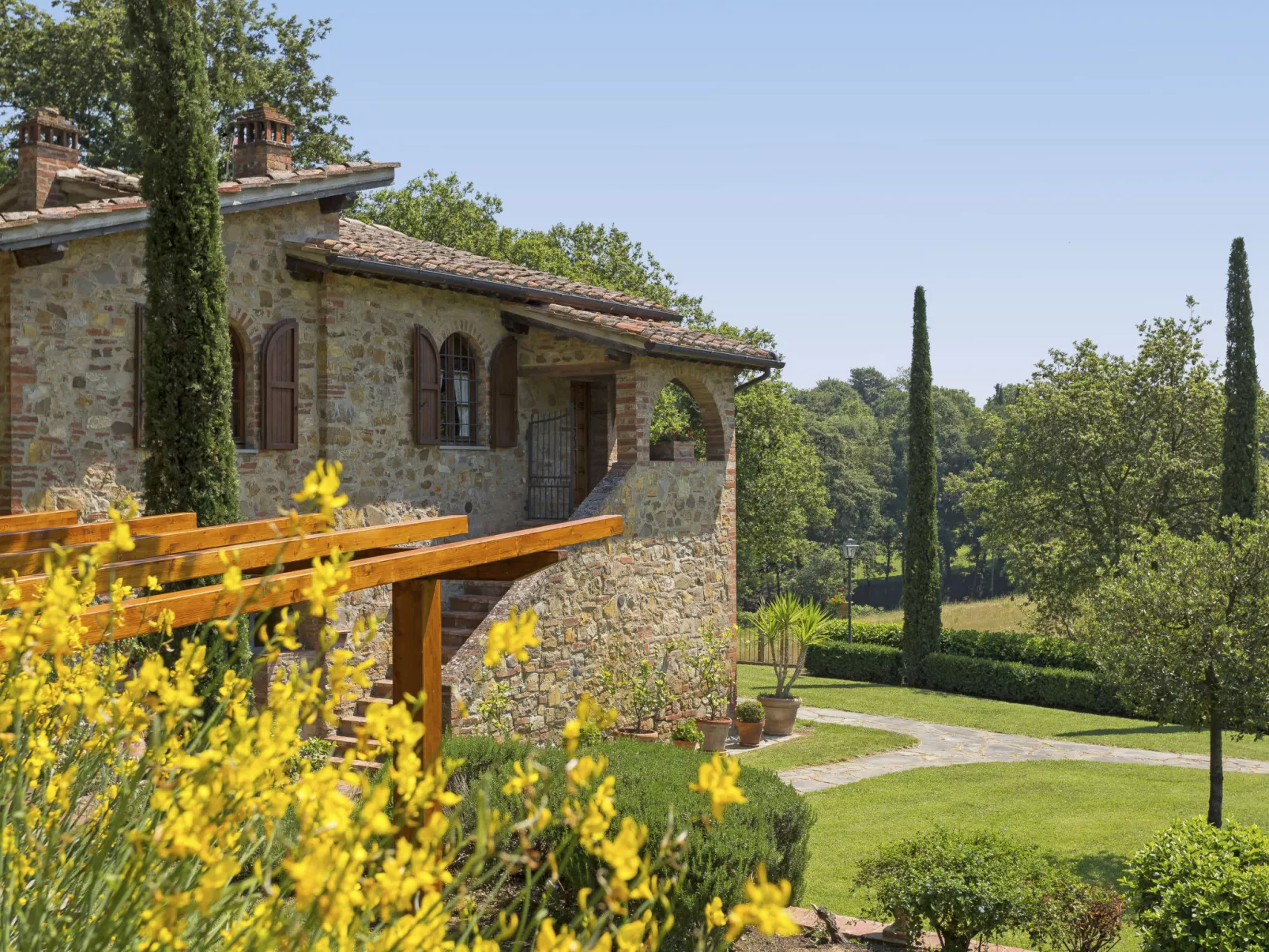 Tenuta Farneta-Draußen
