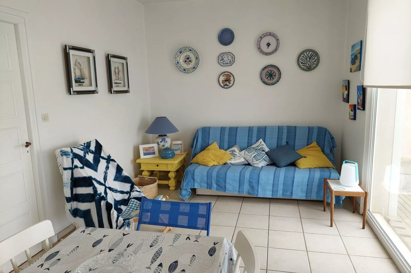 Das Meer vor der Türe 180° Panoramablick Plouescat-Living room