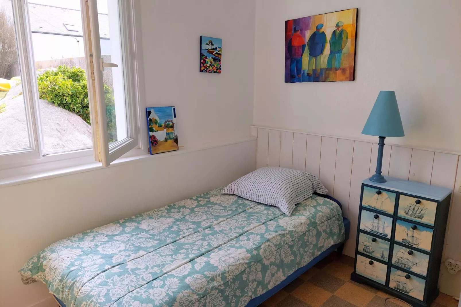 Das Meer vor der Türe 180° Panoramablick Plouescat-Bedroom