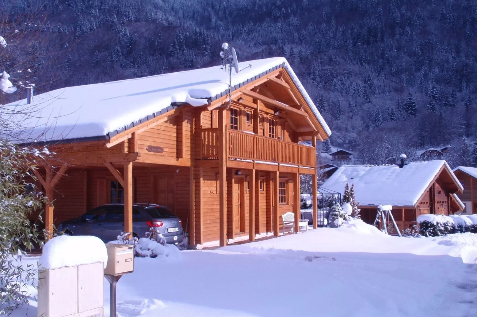 Chalet Le Passe-Temps-Exterior winter