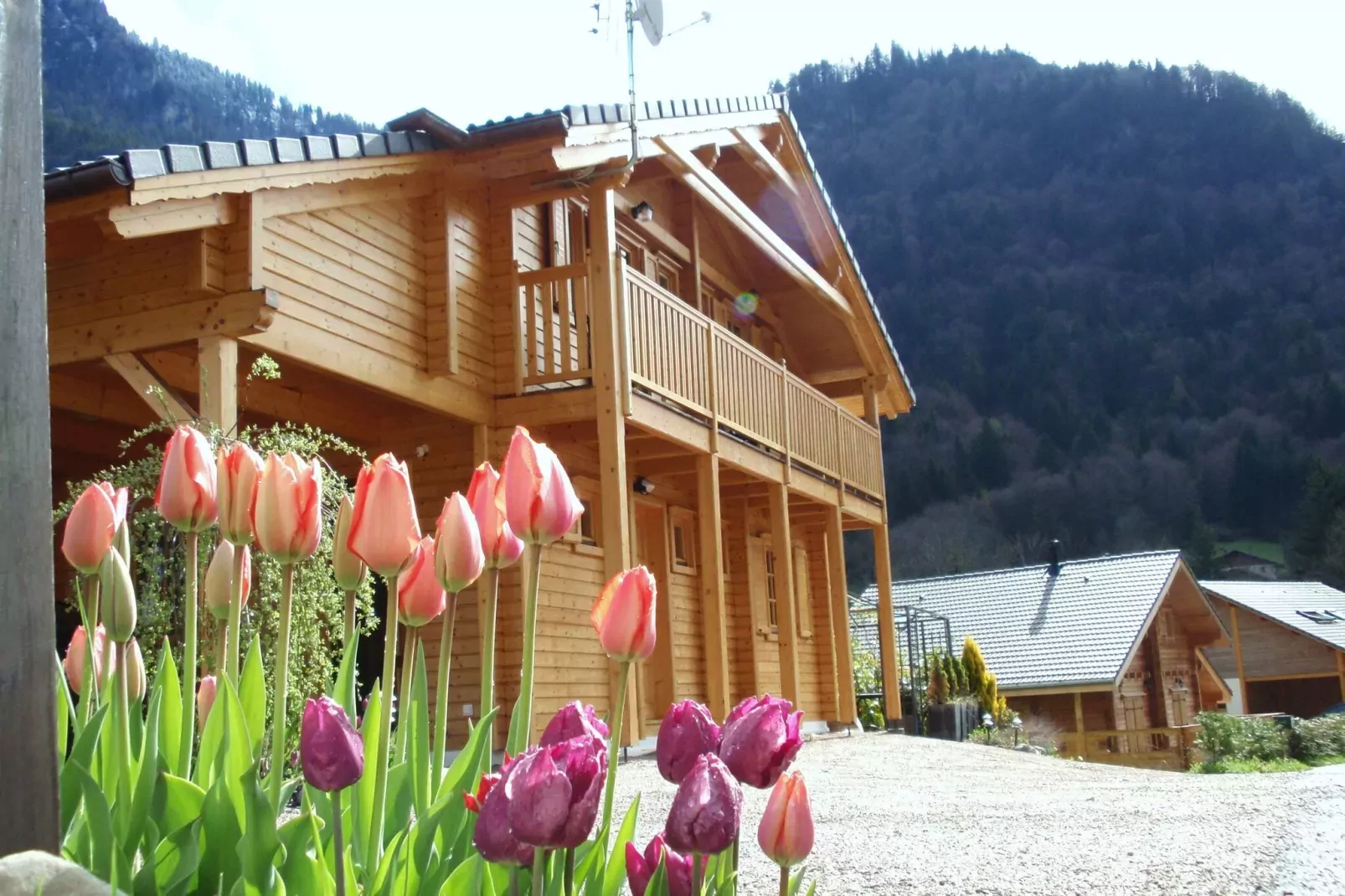 Chalet Le Passe-Temps-Exterior summer