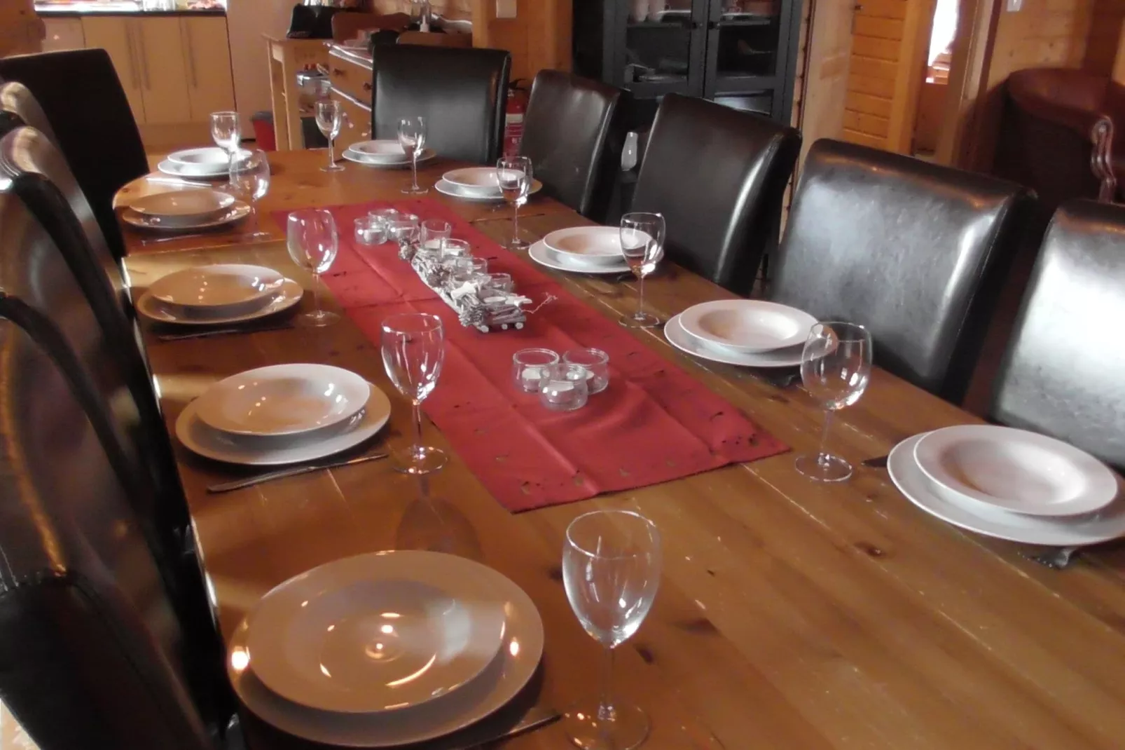 Chalet Le Passe-Temps-Dining room