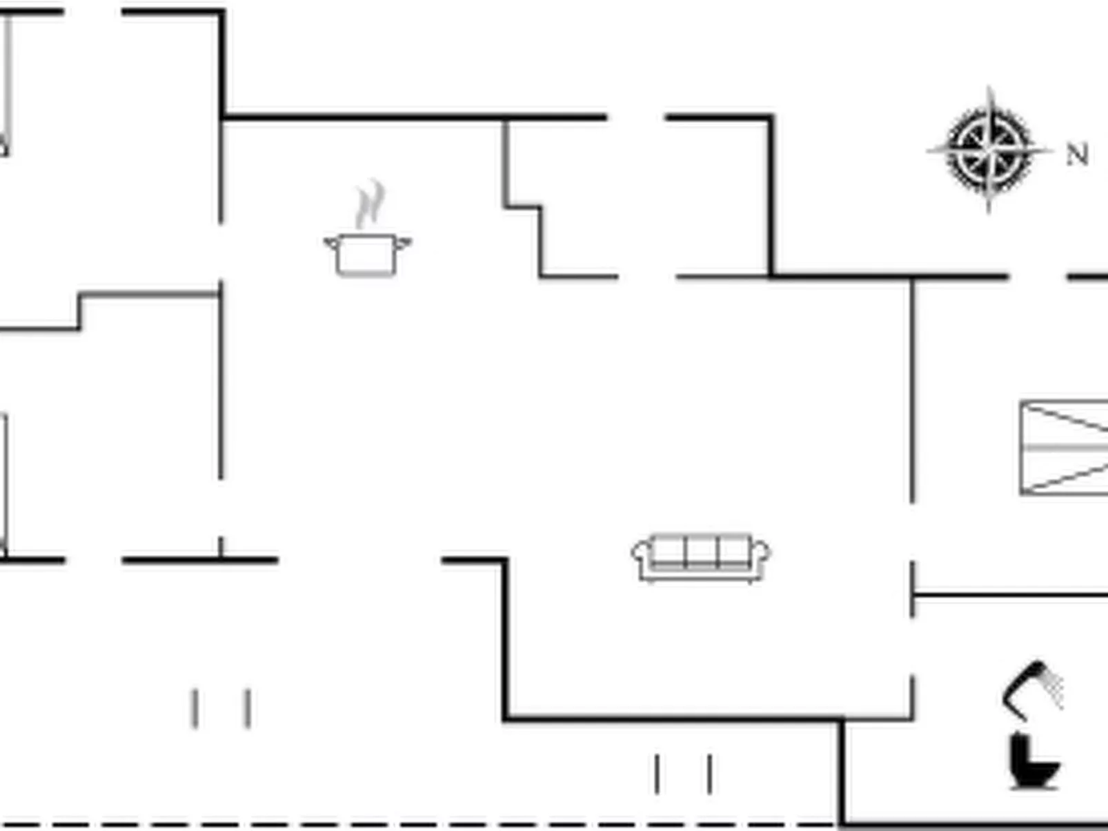 "Edda" - 400m from the sea-Inside