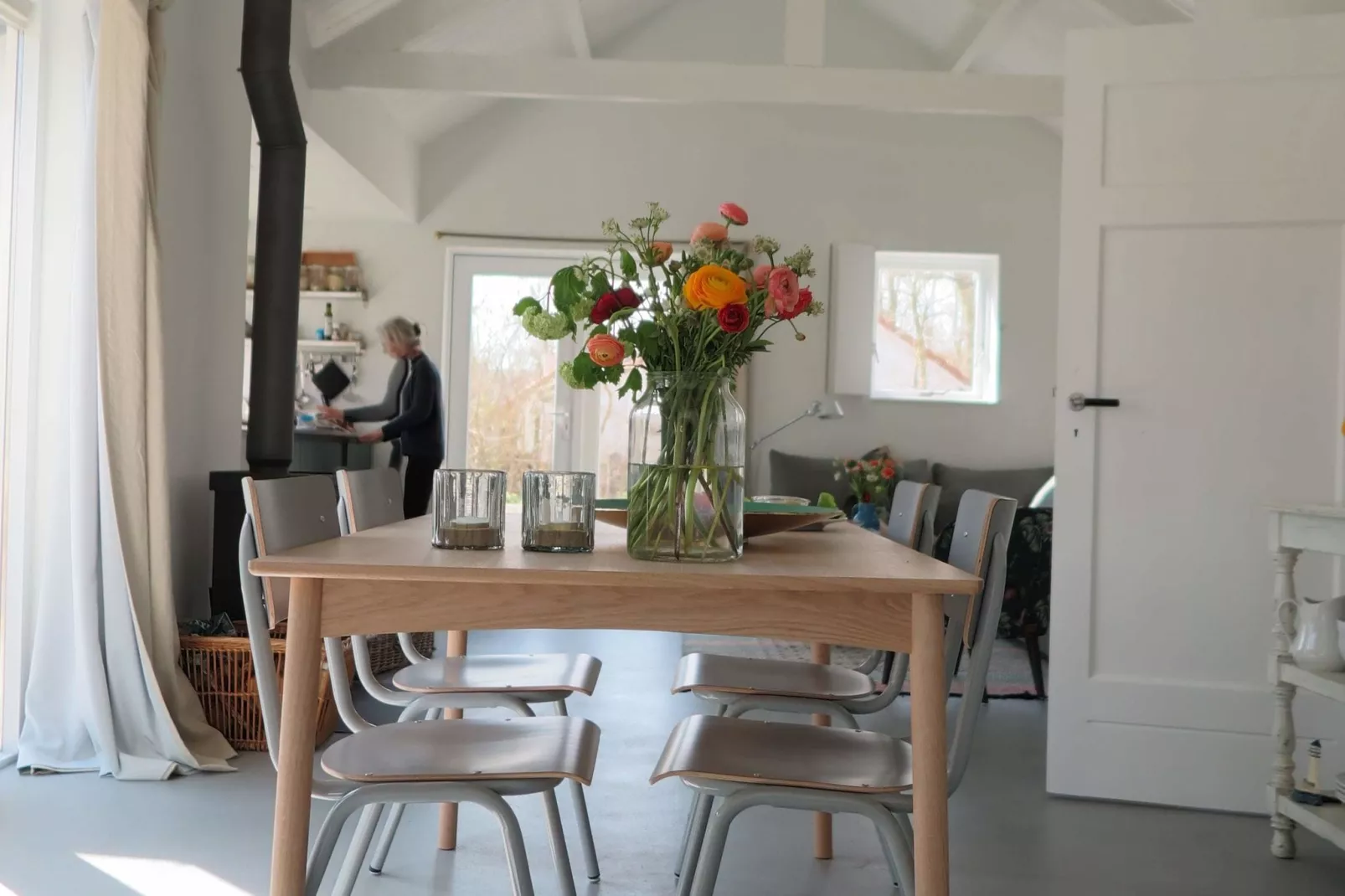 Vebenabos 14-Bos en Duin-Wohnzimmer