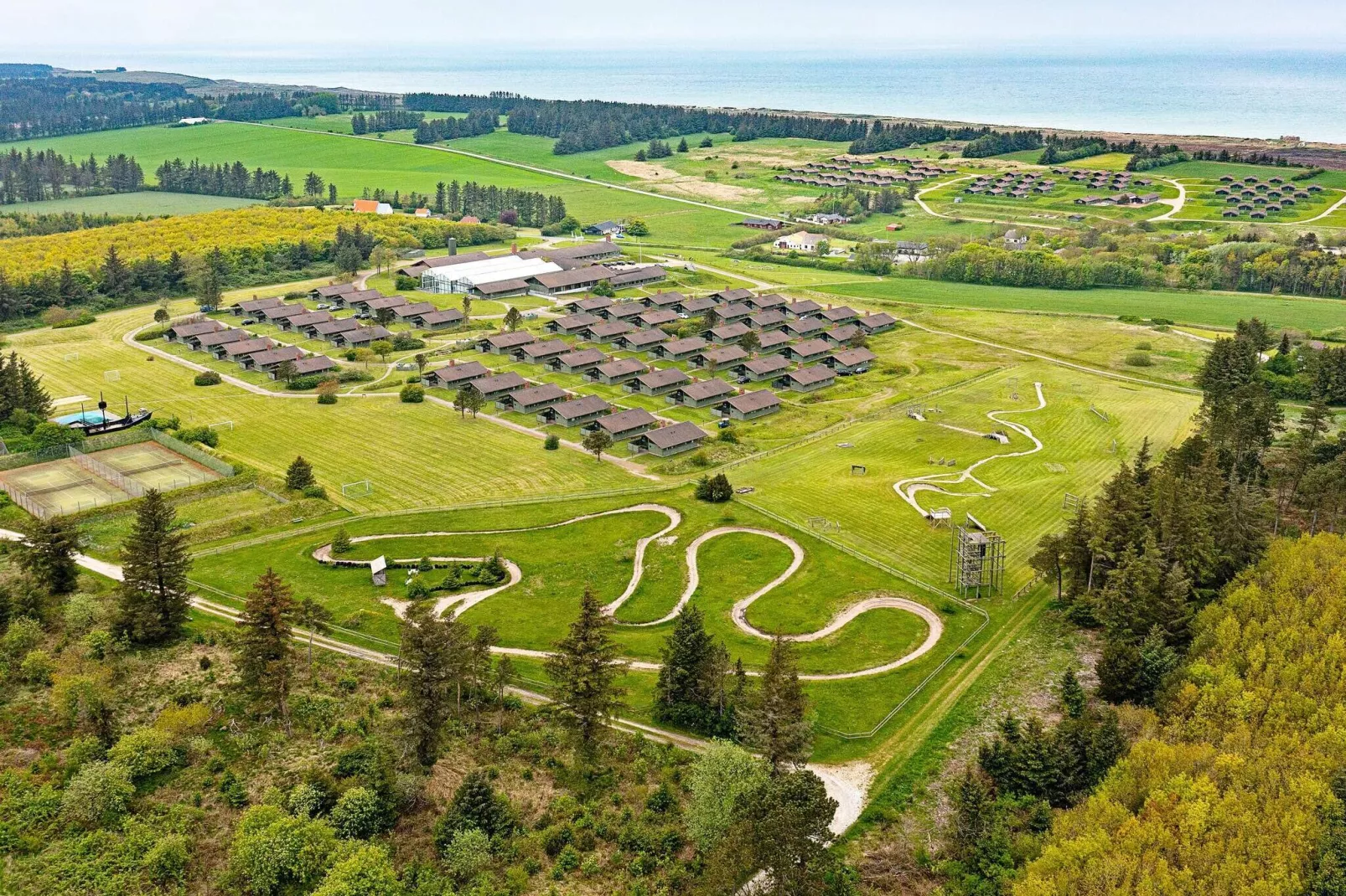 Maison de vacances pour 6 dans un parc de vacances a Hanstholm-Extérieur