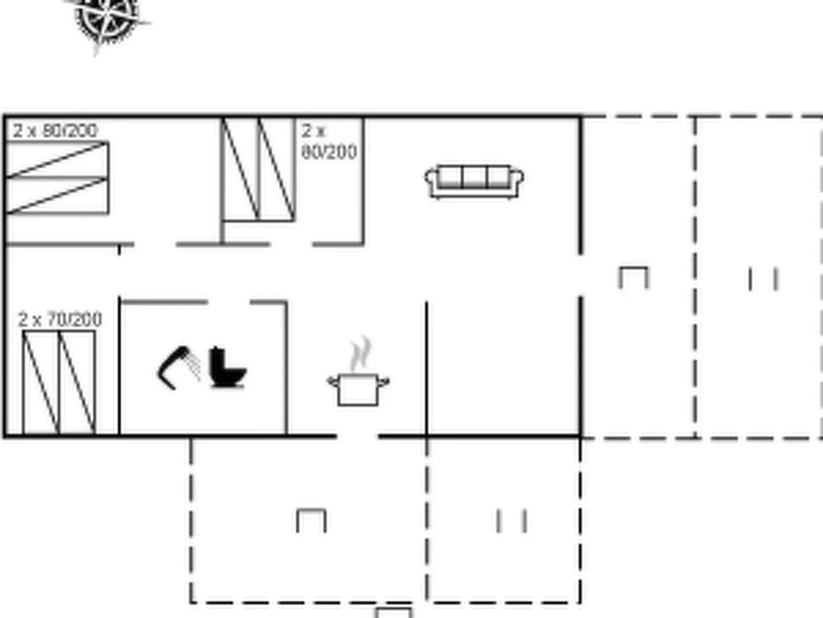 "Esben" - 350m from the sea-Inside