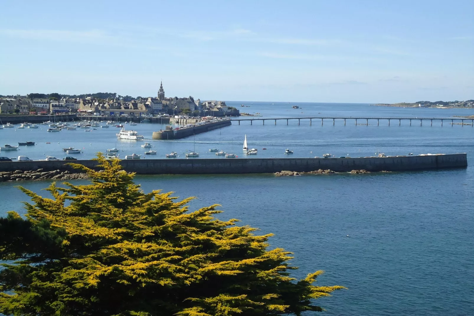 In direkter Meerlage Ebenerdige Ferienwohnung Roscoff-Areas summer 20km